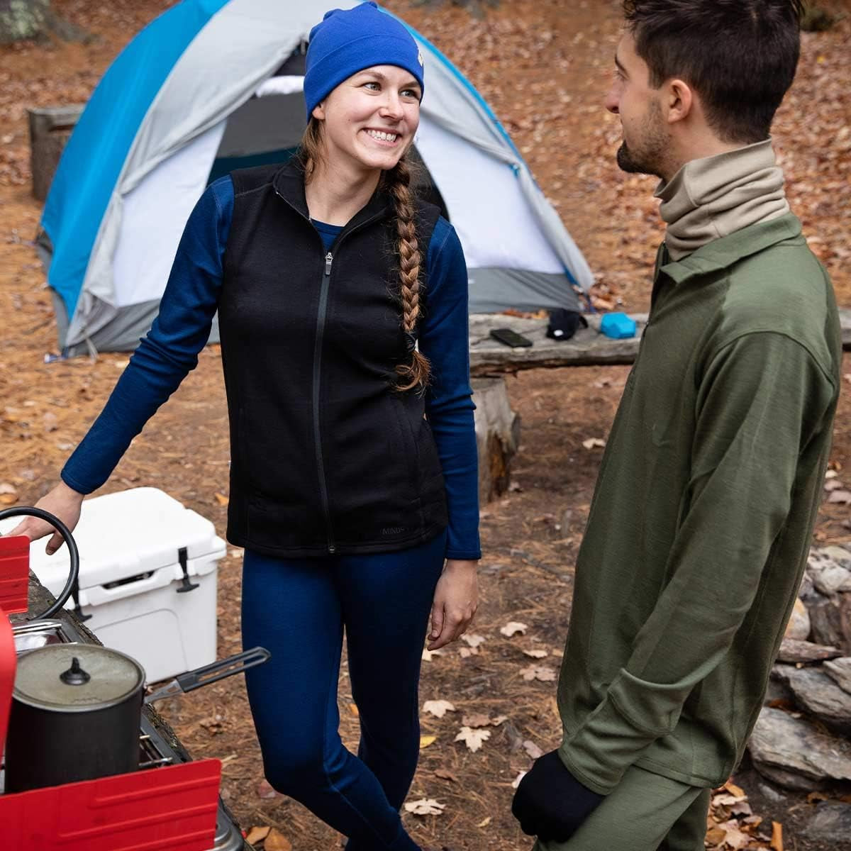 100% Merino Wool Women'S Base Layer Bottoms - Thermal Underwear - No Itch Renewable Fabric