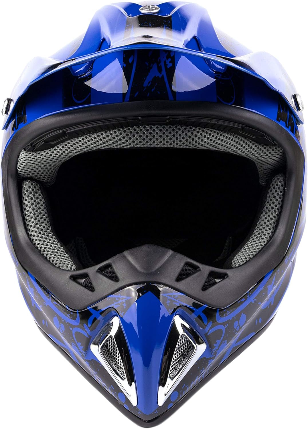 Typhoon ATV Motorcycle Helmet with Goggles & Gloves - DOT Certified Off-Road Racing Protection Gear Set for Adults/Teens - Durable MX Combo Pack
