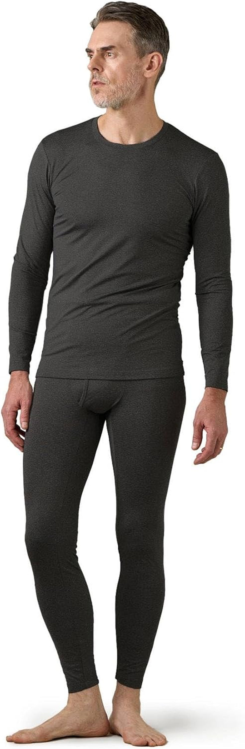Men'S Thermal Underwear Set Soft Fleece Lined Long Johns Light/Mid/Heavy Weight Base Layer Top & Bottom M11/M24/M57