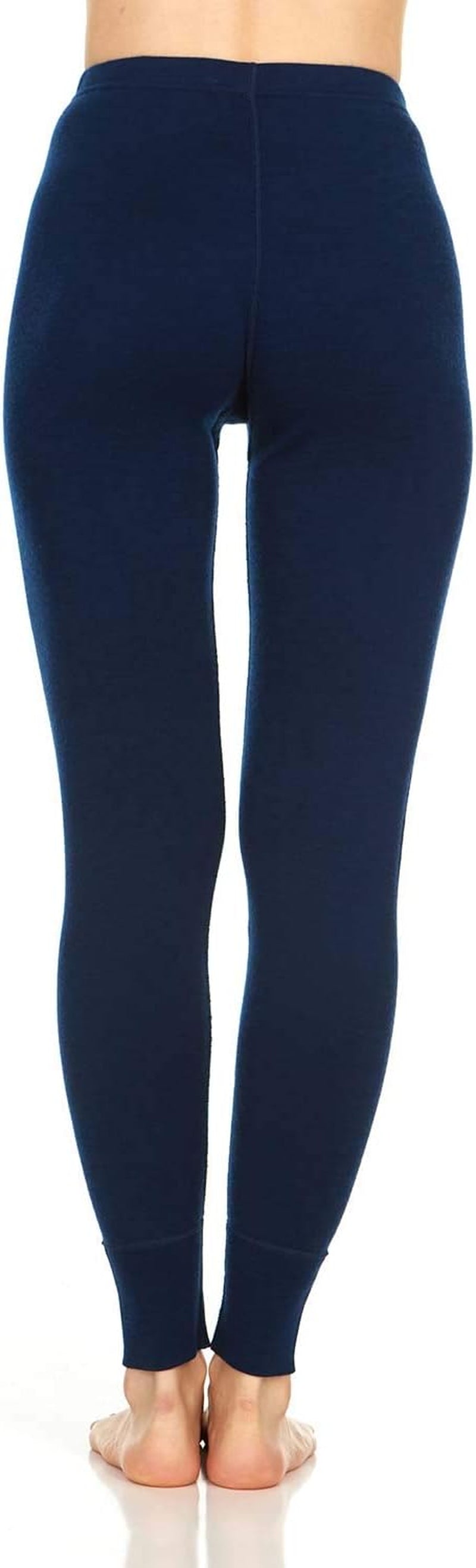 100% Merino Wool Women'S Base Layer Bottoms - Thermal Underwear - No Itch Renewable Fabric